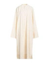 Birkenstock X Tekla Woman Midi Dress Beige Size L Organic Cotton In Beige