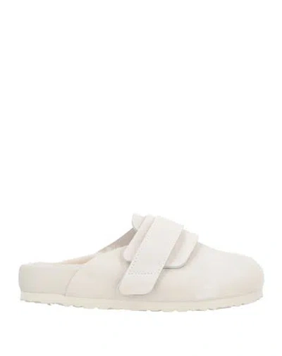 Birkenstock X Tekla Woman Mules & Clogs Off White Size 7 Leather
