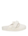 Birkenstock X Tekla Woman Mules & Clogs White Size 5 Leather