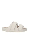 Birkenstock X Tekla Uji Slides In Grey