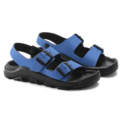 Birkenstock Kids' Youth  Mogami Sandals Blue Birko-flor Adjustable Strap Htat352