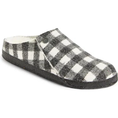 Birkenstock Zermatt Genuine Shearling Lined Slipper In Black