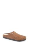 Birkenstock Zermatt Genuine Shearling Lined Slipper In Brown