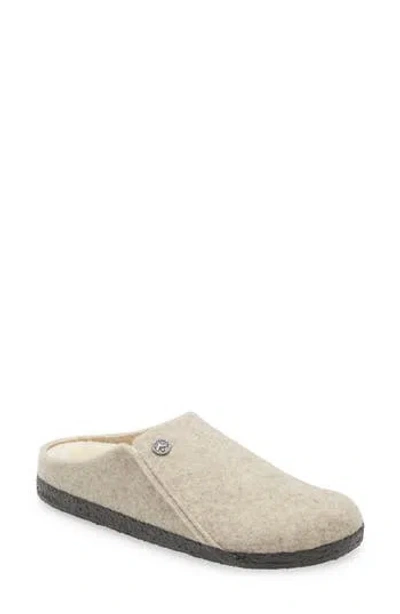 Birkenstock Zermatt Genuine Shearling Lined Slipper In Eggnog/ Natural