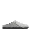 Birkenstock Gray Narrow Zermatt Slippers In Gray