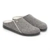 Birkenstock Zermatt Shearling Clogs In Grey