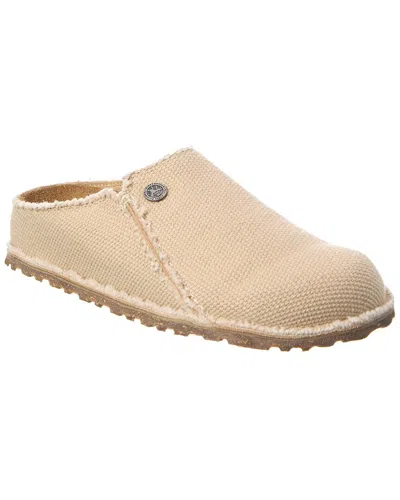 Birkenstock Zermatt Narrow Canvas Slipper In Neutral