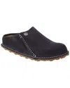 Birkenstock Zermatt Narrow Suede Slipper In Blue
