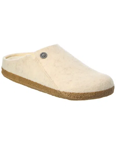 Birkenstock Zermatt Narrow Wool Felt Slipper In Neutral