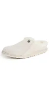 Birkenstock Zermatt Genuine Shearling Lined Slipper In Antique White