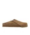 Birkenstock Zermatt Premium Slippers In Brown