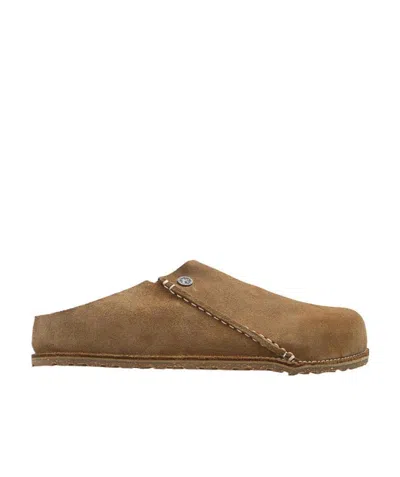 Birkenstock Zermatt Premium Slippers In Brown
