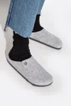 Birkenstock Zermatt Standard Wool Felt Unisex Clogs In Grey