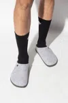 Birkenstock Zermatt Shearling Wool Felt 'light Grey' In Grey