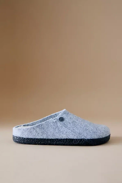 Birkenstock Zermatt Shearling Slippers In White