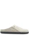 Birkenstock Zermatt Slippers In Eggnog/natural