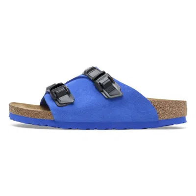 BIRKENSTOCK BIRKENSTOCK ZRICH TECH SUEDE LEATHER SANDALS 'ULTRA BLUE'