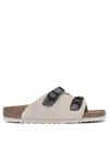 Birkenstock Zurich Tech Double-strap Suede Slides