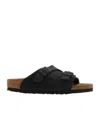 Birkenstock Zurich Bs Round Head Slippers In Black