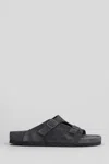 Birkenstock Zurich Suede Slides In Black