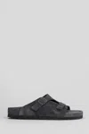 Birkenstock Zurich Suede Slides In Grey