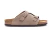 Birkenstock Arizona Oiled Leather Sandals In Brown