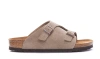 Birkenstock Arizona Oiled Leather Sandals In Taupe