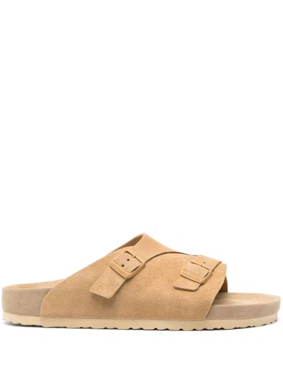 Birkenstock Zurich Slides In Beige