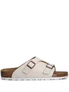 Birkenstock Zürich Slides In Neutrals