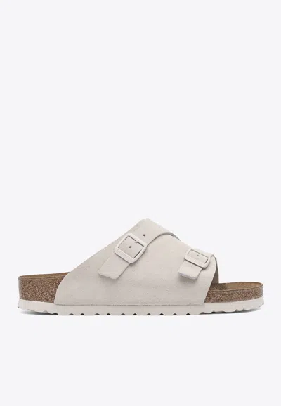 Birkenstock Zurich Suede Leather Slides