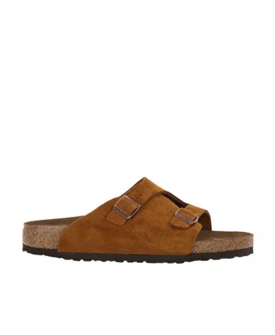 BIRKENSTOCK BIRKENSTOCK ZÜRICH BUCKLE DETAILED SLIP-ON SANDALS