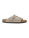 Birkenstock Zürich Buckled 20mm Sandals In Taupe