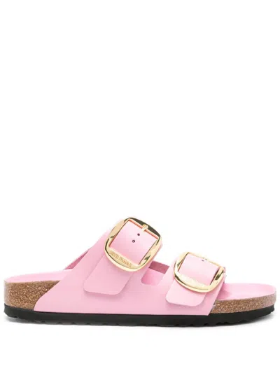 Birkenstock Arizona Pantoletten Mit Schnallen In Pink