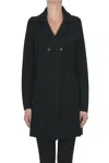 Biroyal Double-breasted Cardigan Jacket In Black