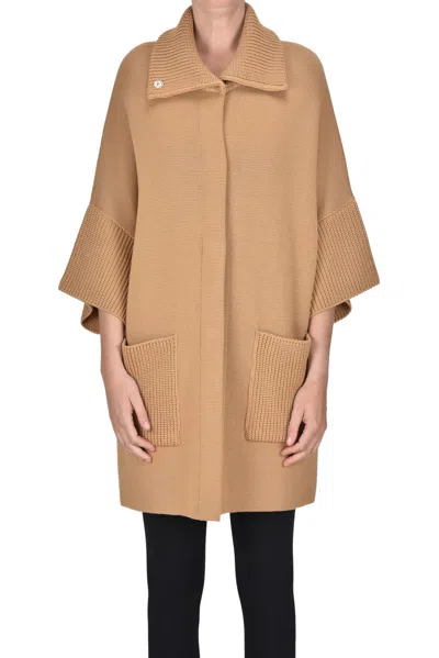 Biroyal Wool Knit Coat
