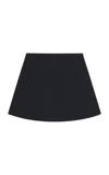 Birrot A-line Mini Skirt In Black