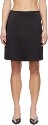 Birrot Black Bidan Miniskirt In Black