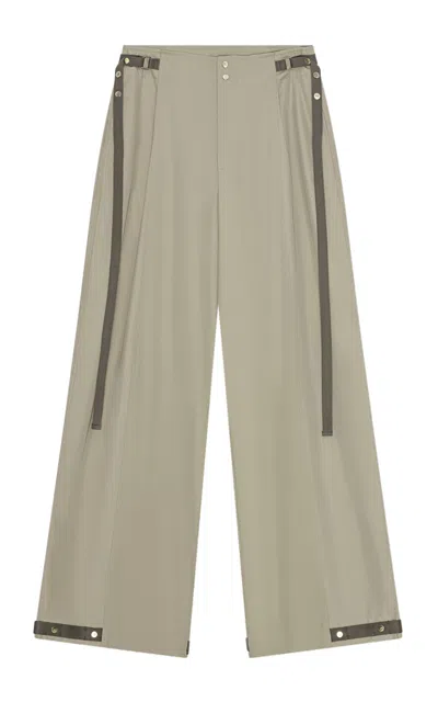 Birrot Giwa Utility Wide-leg Pants In Green