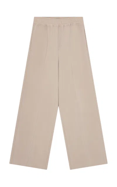Birrot Lay2 Relaxed Wide-leg Pants In Neutral