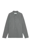 Birrot Oversized Shirt In Silver