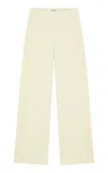 Birrot Straight Cut Trousers In White