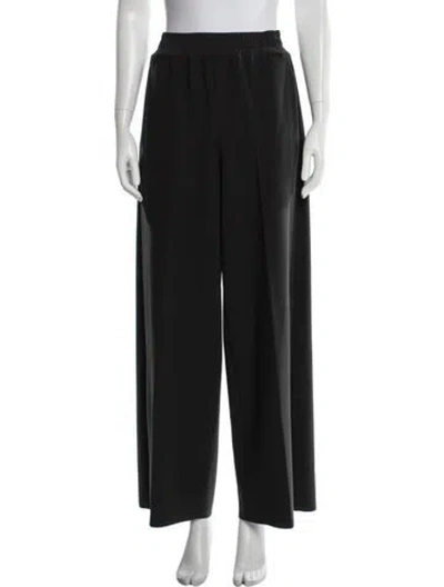 Pre-owned Birrot Wide Leg Pants In Black