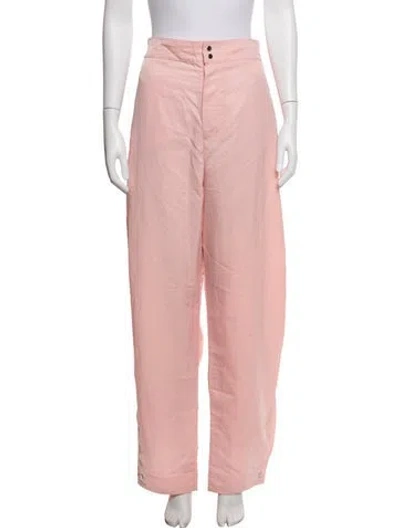 Pre-owned Birrot Wide Leg Pants W/ Tags In Pink