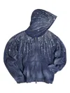Birth Of Royal Child 20k Steller Diamond Hoodie In Blue