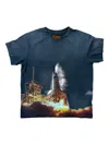 Birth Of Royal Child Rocket T-shirt In Blue