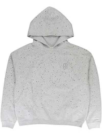 Birth Of Royal Child Starry Sky Diamond "grey" Hoodie