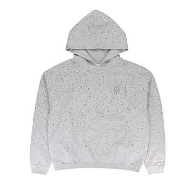 Pre-owned Birth Of Royal Child Starry Skydiamond Hoodie 'grey' | Men's Size S