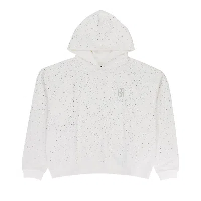 Pre-owned Birth Of Royal Child Starry Skydiamond Hoodie 'white' | Men's Size L