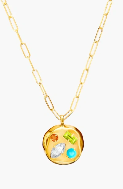 Birthdate Co. The April Birthdate Gold Pendant In April 10th - Gold