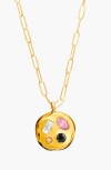 Birthdate Co. The April Birthdate Gold Pendant In April 11th - Gold